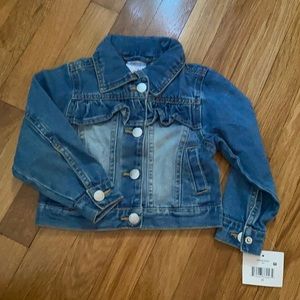 NWT toddler jean jacket 2T